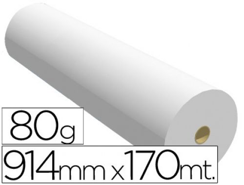 Papel reprografia para planos 80 gr 914 mm x 170 mt , Navigator , 35639 , 5608512002519